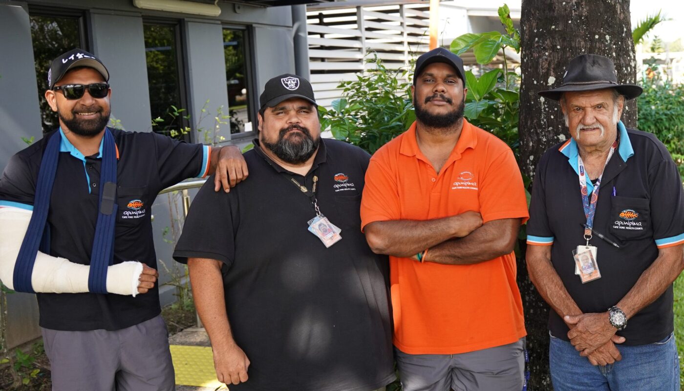 Men's support workers